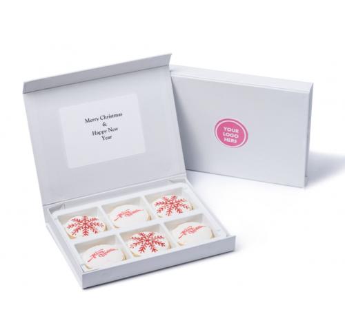 Letterbox Iced Logo Shortbread